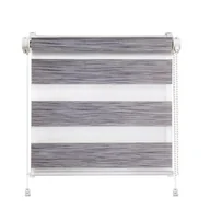 Rolety - Mini roleta fast dzień i noc Sahara 51 x 140 cm szary Mardom - miniaturka - grafika 1