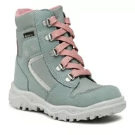 Buty dla dziewczynek - Śniegowce Superfit GORE-TEX 1-000046-7500 D Lightgreen/Rose - miniaturka - grafika 1