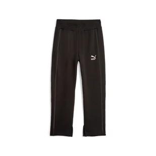 Spodnie dresowe damskie Puma T7 czarne 62146701-S - Dresy damskie - miniaturka - grafika 1