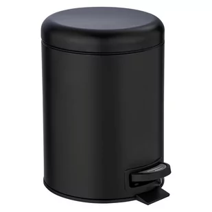 Czarny kosz na śmieci Wenko Leman, 5 l - Kosze na śmieci - miniaturka - grafika 1