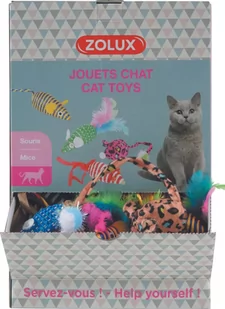 ZOLUX Display z zabawkami dla kota - 132 myszki - Zabawki dla kotów - miniaturka - grafika 2