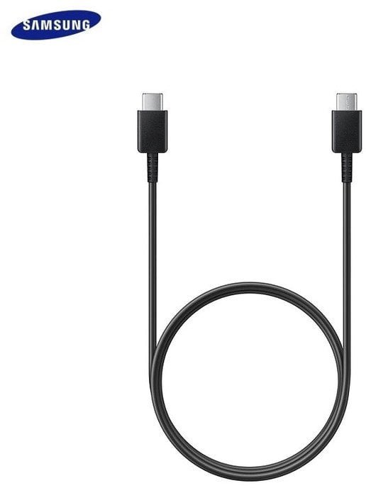 Kabel USB Samsung USB-C - USB-C 1 m Czarny 4752168112175