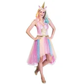 Stroje karnawałowe - Strój tęczowy jednorożec-M - miniaturka - grafika 1