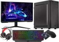 Zestawy komputerowe - AI PC VIST Ryzen 5 8600G 16GB DDR5 Radeon 760M SSD 1TB nVme WIFI W11 24" 180Hz VI2604 - miniaturka - grafika 1