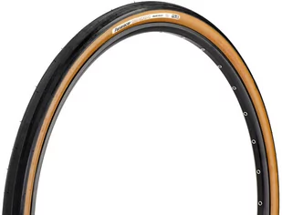 Panaracer GravelKing Slick Opona zwijana TLC 700x38C, black/brown 38-622 700x38C 2020 Opony do rowerów Cyclocross i Gravel 607313 - Opony rowerowe - miniaturka - grafika 1