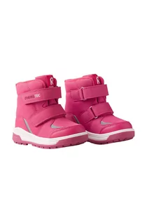 Buty dla dziewczynek - Reima śniegowce dziecięce kolor różowy - grafika 1