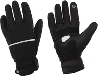Rękawiczki rowerowe - Accent Rękawiczki ocieplane Accent Thermal Plus z pokrowcem na palce, czarne L - miniaturka - grafika 1