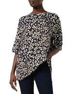 Koszulki i topy damskie - Superdry Damski top Desert Linen Tee Top, wielokolorowy (Leopard Print 0ux), XS - miniaturka - grafika 1