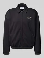 Bluzy męskie - Bluza rozpinana z wykładanym kołnierzem i wpuszczanymi kieszeniami - miniaturka - grafika 1