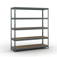 Regały biurowe - B2B Partner Regał półkowy 1800 x 1600 x 500 mm, nośność 350 kg 540020 - miniaturka - grafika 1