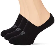 Skarpetki męskie - New Balance Zestaw 3 skarpet Ultra No Show, 3 sztuki, czarne, L - miniaturka - grafika 1