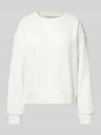 Bluzy damskie - Bluza o kroju regular fit z dodatkiem wiskozy - miniaturka - grafika 1