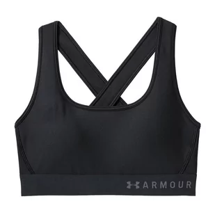 Under Armour Mid Crossback Sports Bra Biustonosz 001 : Rozmiar - XS - Bielizna sportowa damska - miniaturka - grafika 1
