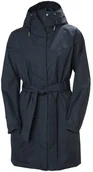 Kurtki i kamizelki sportowe damskie - Helly Hansen damska kurtka W HH CLASSICS TRENCH COAT 54376 597 L - miniaturka - grafika 1