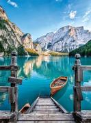 Puzzle - Puzzle 500 Compact Braies Lake - miniaturka - grafika 1