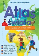 Zabawki kreatywne - Kaniewska Paulina Atlas świata z naklejkami i plakatem - miniaturka - grafika 1