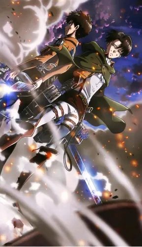 Plakat Anime Attack on Titan aot_018 A1+ (custom)