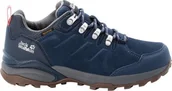 Buty trekkingowe damskie - Buty trekkingowe damskie Jack Wolfskin Refugio Texapore Low granatowe r. 37.5 - miniaturka - grafika 1