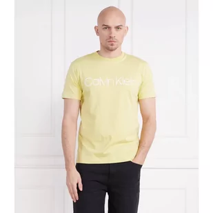 Calvin Klein T-shirt FRONT LOGO | Regular Fit - Koszulki męskie - miniaturka - grafika 1