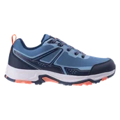 Buty trekkingowe męskie - Męskie Buty HI-TEC HISET LOW WP M000273787 – Granatowy - miniaturka - grafika 1