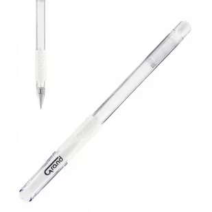 Grand Długopis żelowy GR-101 0.5mm biały 12szt - Długopisy - miniaturka - grafika 1