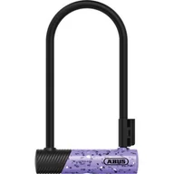Zabezpieczenia do roweru - Zapięcie rowerowe ABUS 410K/170HB230 + SH34 U-lock Fioletowy - miniaturka - grafika 1