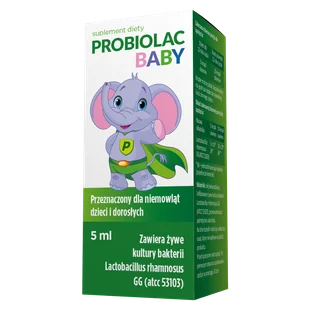 Probiolac Baby, krople, 5 ml - Układ pokarmowy - miniaturka - grafika 1