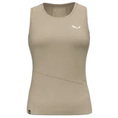 Koszulki i topy damskie - SALEWA Puez Sporty Dry Tank top damski, quicksand, M - miniaturka - grafika 1