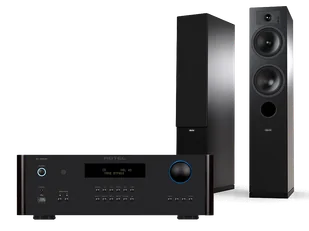 Rotel RA-1572 MkII (czarny) + Tesi 5 (czarny) - Zestawy stereo - miniaturka - grafika 1