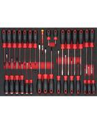 Akcesoria do elektronarzędzi - Vigor Vigor screwdriver assortment 32 pieces V4230 - miniaturka - grafika 1