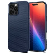 Etui i futerały do telefonów - Etui SPIGEN Liquid Air do Apple iPhone 16 Pro Max Granatowy - miniaturka - grafika 1