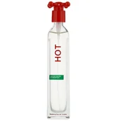Wody i perfumy damskie - Benetton, Hot, woda toaletowa, 100 ml - miniaturka - grafika 1