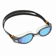 Pływanie - Aqua Sphere Okulary do pływania Kaiman Exo Blue Titanium szary - miniaturka - grafika 1