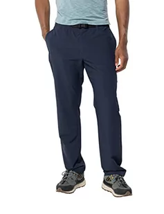 Jack Wolfskin Męskie spodnie Summer Walk M spodnie rekreacyjne, Night Blue, 48, niebieski (Night Blue), 48 - Spodenki męskie - miniaturka - grafika 1