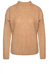HUGO Damski sweter Sandricky, Open Brown245, L - Swetry damskie - miniaturka - grafika 1