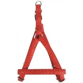 Szelki dla psów - Zolux Szelki regulowane Mac Leather 2do 5mm Czerwone [522065RO] 6312 - miniaturka - grafika 1