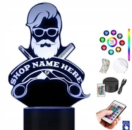 Lampy pozostałe - Lampka Na Biurko Barber Salon Fryzjerski Plexido - miniaturka - grafika 1