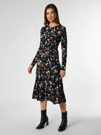 Sukienki - Taifun Sukienka damska Kobiety wiskoza czarny|wielokolorowy wzorzysty, 34 - miniaturka - grafika 1