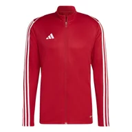 Bluzy sportowe męskie - Męska Bluza ADIDAS TIRO23 L TR JKT HS3502 – Czerwony - miniaturka - grafika 1