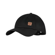 Czapki i chusty sportowe męskie - Czapka Buff Baseball Cap Solid Black - miniaturka - grafika 1