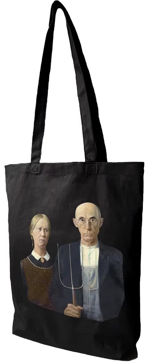 Torba bawełniana American Gothic Grant Wood
