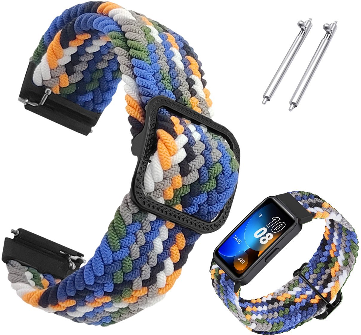 ChronSmarta Pasek ChronSmarta do smartband'a Huawei Band 7 Dżinsowy
