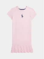 Sukienki i spódniczki dla dziewczynek - Polo Ralph Lauren Sukienka codzienna 313935092001 Różowy Regular Fit - miniaturka - grafika 1