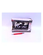 Samochody i pojazdy dla dzieci - Motocykl Policja 18cm światło, dźwięk 661-011D HIPO - miniaturka - grafika 1
