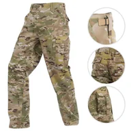 Odzież robocza - Brandit Spodnie Bojówki BDU US Ranger Multicam - S - miniaturka - grafika 1