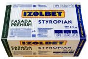 Styropian - Styropian Izolbet Fasada Premium 8 cm EPS 0,042 W/(mK) 3,5 m2 - miniaturka - grafika 1