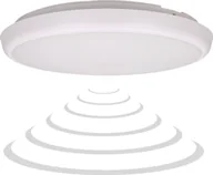 Lampy sufitowe - Lampa sufitowa Orno CERS LED plafon z mikrofalowym czujnikiem ruchu, LED 22W, 2000lm, IP65, 4000K, poliwęglan mleczny biały, funkcja przyciemnienia - miniaturka - grafika 1