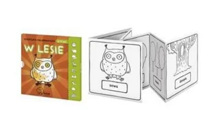 Monumi W lesie Książeczka-kolorowanka 3-4 lat - Książki edukacyjne - miniaturka - grafika 4