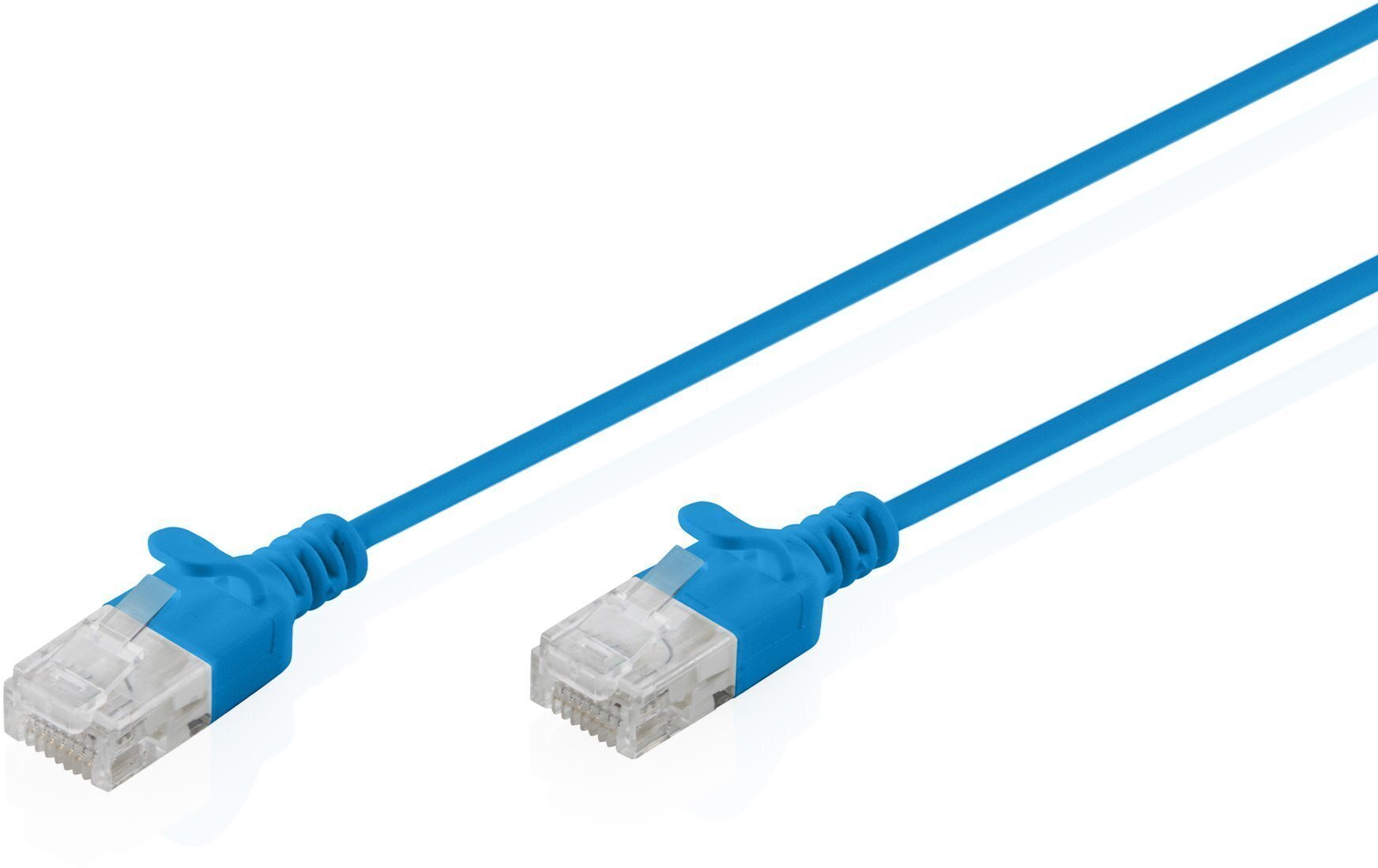 Digitus Patchcord Slim Cat.6 U/UTP LSZH 0.5m niebieski DK-1618-005S-B
