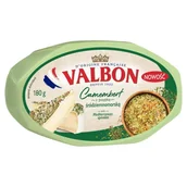 Sery - Valbon Camembert z posypką śródziemnomorską 180 g - miniaturka - grafika 1